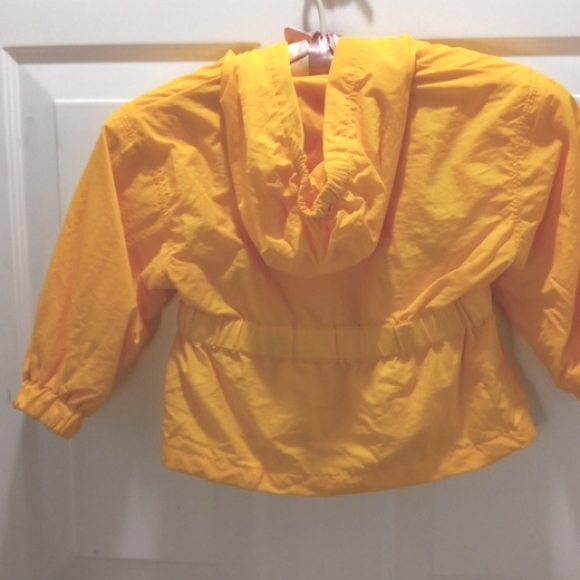 Small Steps Yellow Wind Breaker, Size 24 Months - Picture 3 of 3